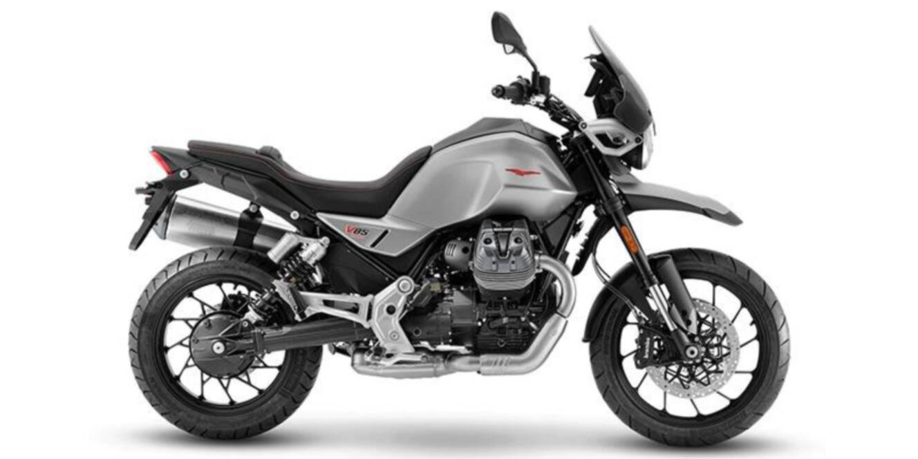 A photo of this 2025 Moto Guzzi V85 Strada