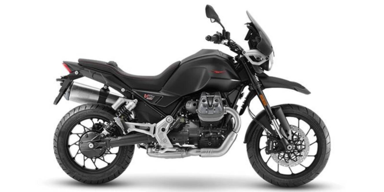 A photo of this 2025 Moto Guzzi V85 Strada