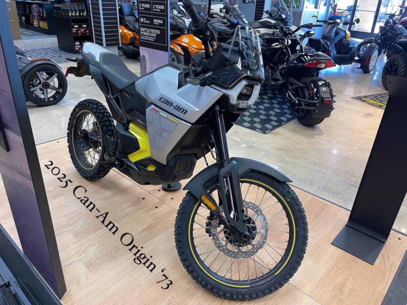 A photo of this 2025 Can-Am Origin 73