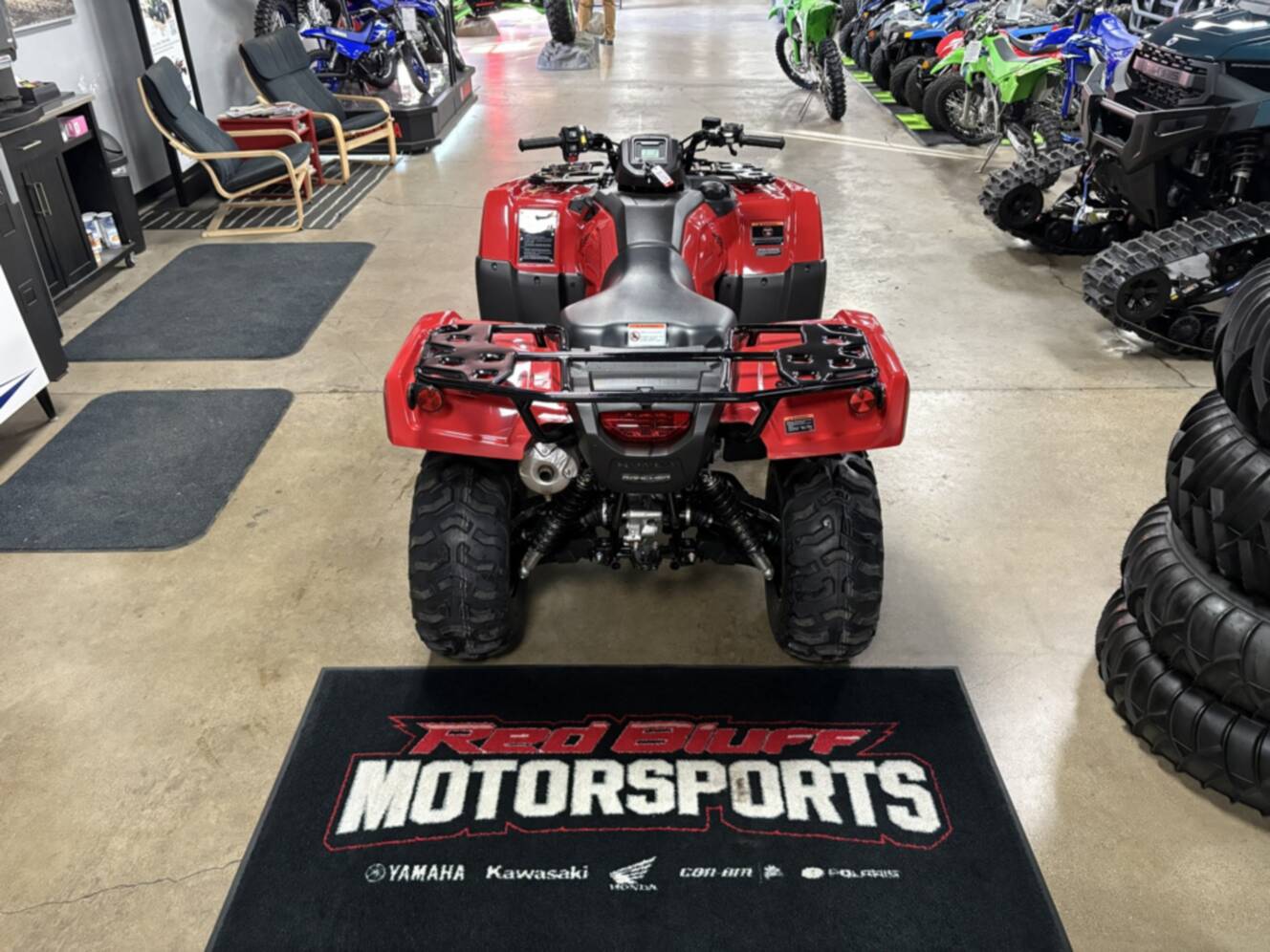 A photo of this 2026 Honda FourTrax Rancher 4X4 Automatic DCT IRS EPS