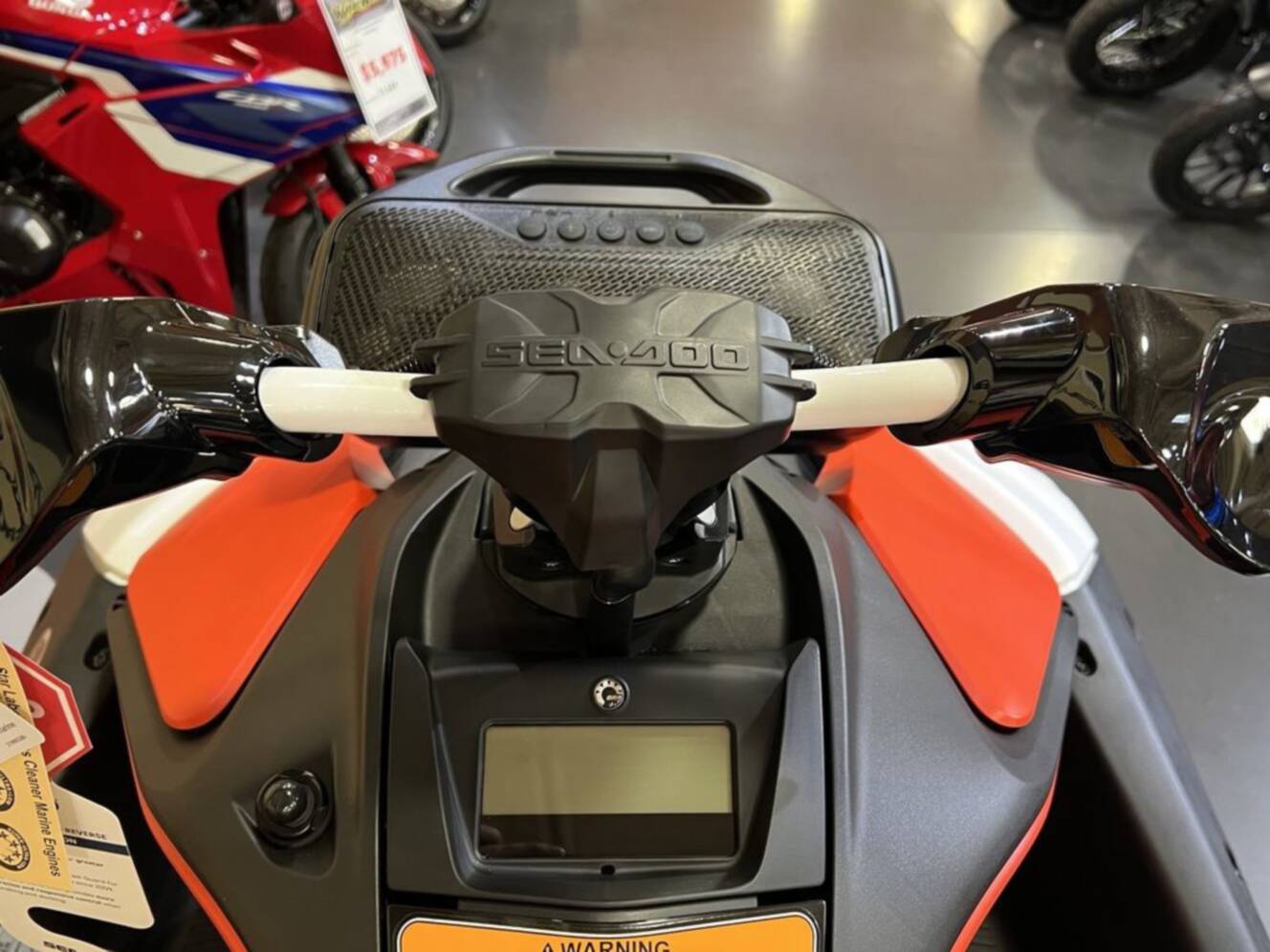 A photo of this 2026 Sea-Doo Spark Trixx for 3 Rotax 900 ACE - 90 iBR and Au