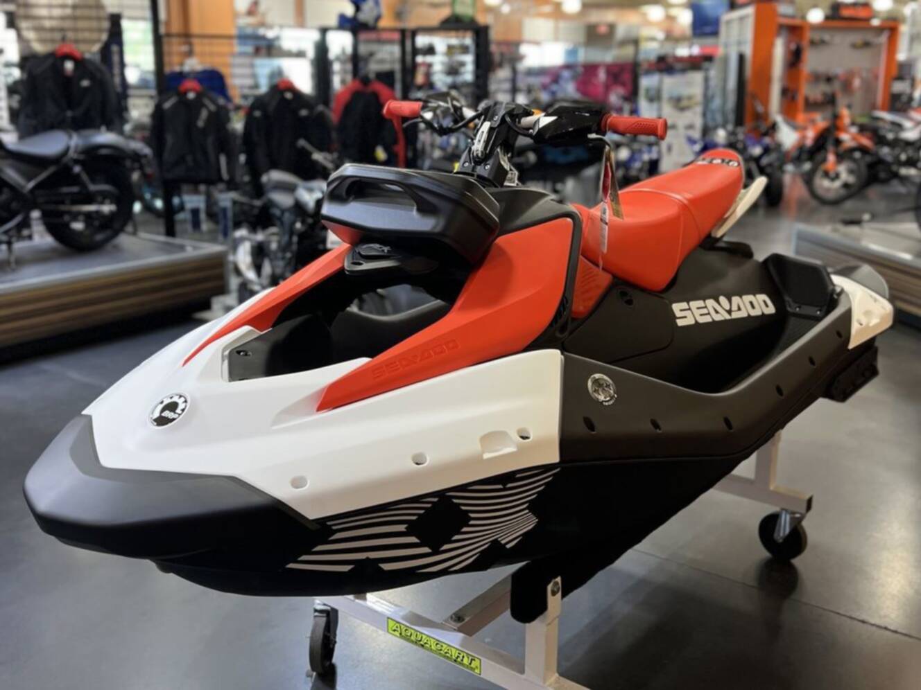 A photo of this 2026 Sea-Doo Spark Trixx for 3 Rotax 900 ACE - 90 iBR and Au
