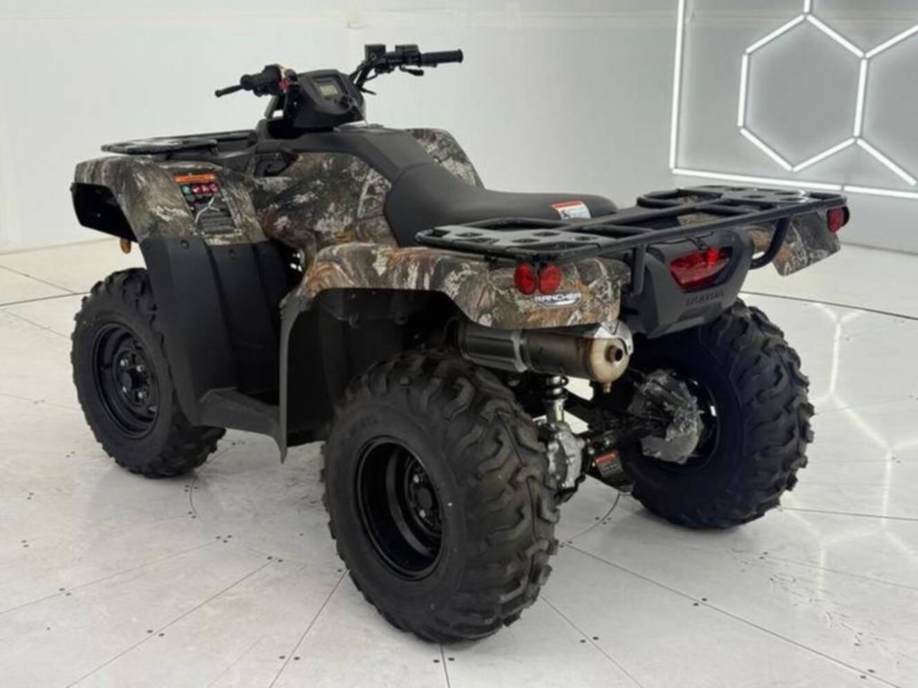 A photo of this 2027 Honda  FourTrax Rancher 4X4 TrueTimber Atera Camo