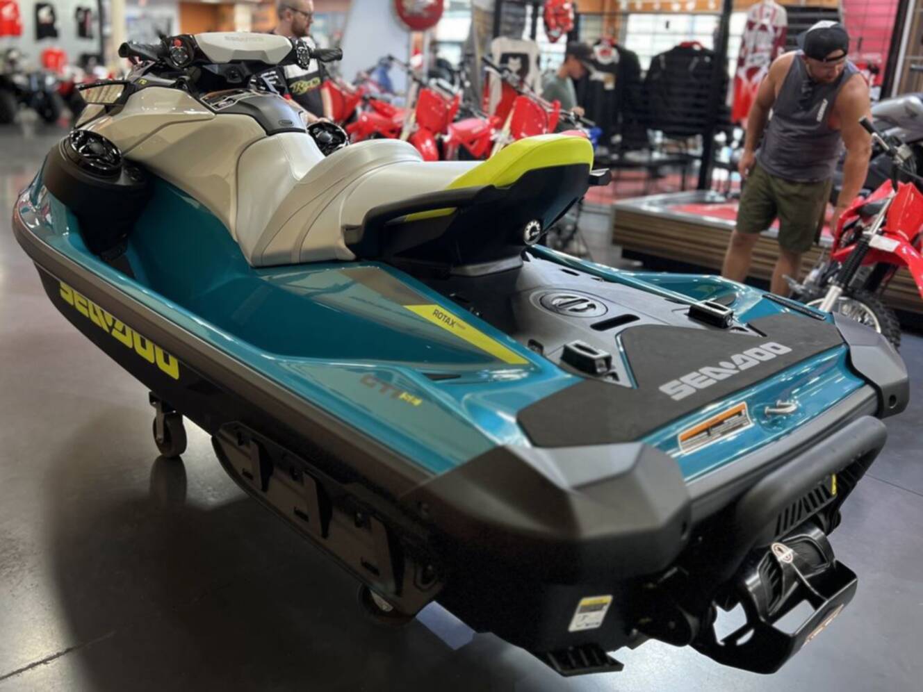 A photo of this 2026 Sea-Doo GTI SE 170 Tech, Audio, Idf, Ibr