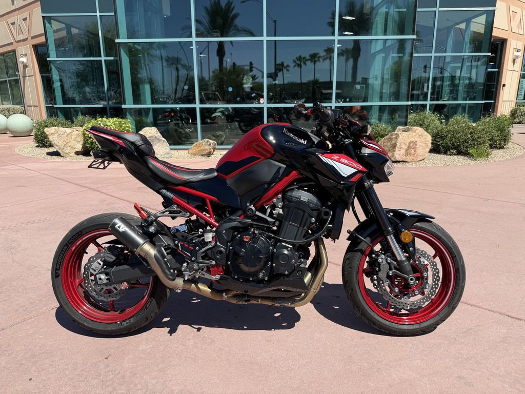 2024 Kawasaki Z900 ABS Candy Persimmon RedEbony ABS in Apache Junction, AZ