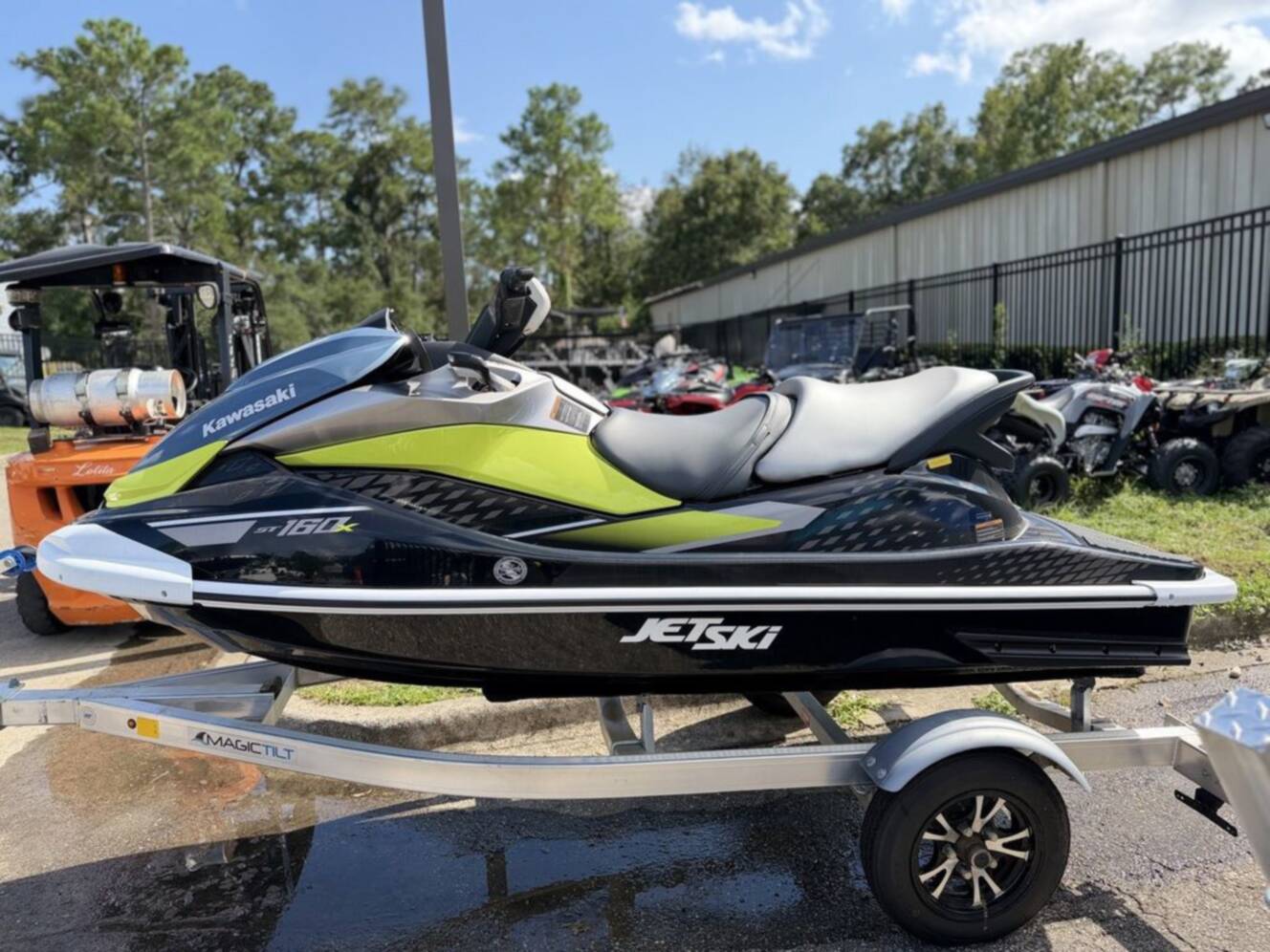 A photo of this 2026 Kawasaki Jet Ski ST 160X