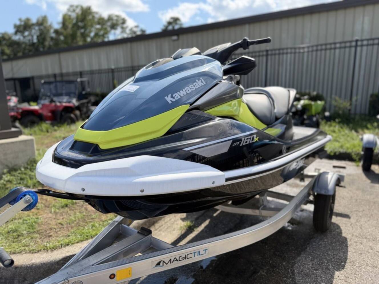 A photo of this 2026 Kawasaki Jet Ski ST 160X