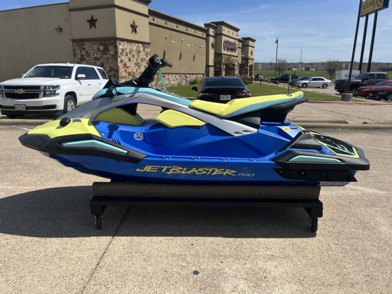 A photo of this 2026 Yamaha JetBlaster PRO 3-Up