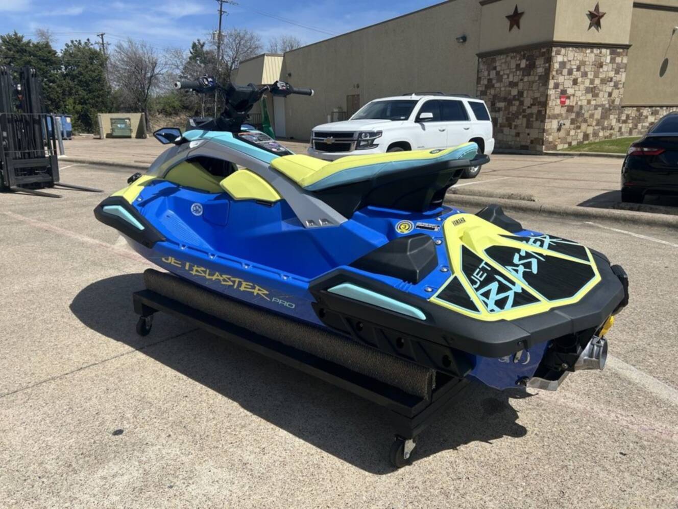 A photo of this 2026 Yamaha JetBlaster PRO 3-Up