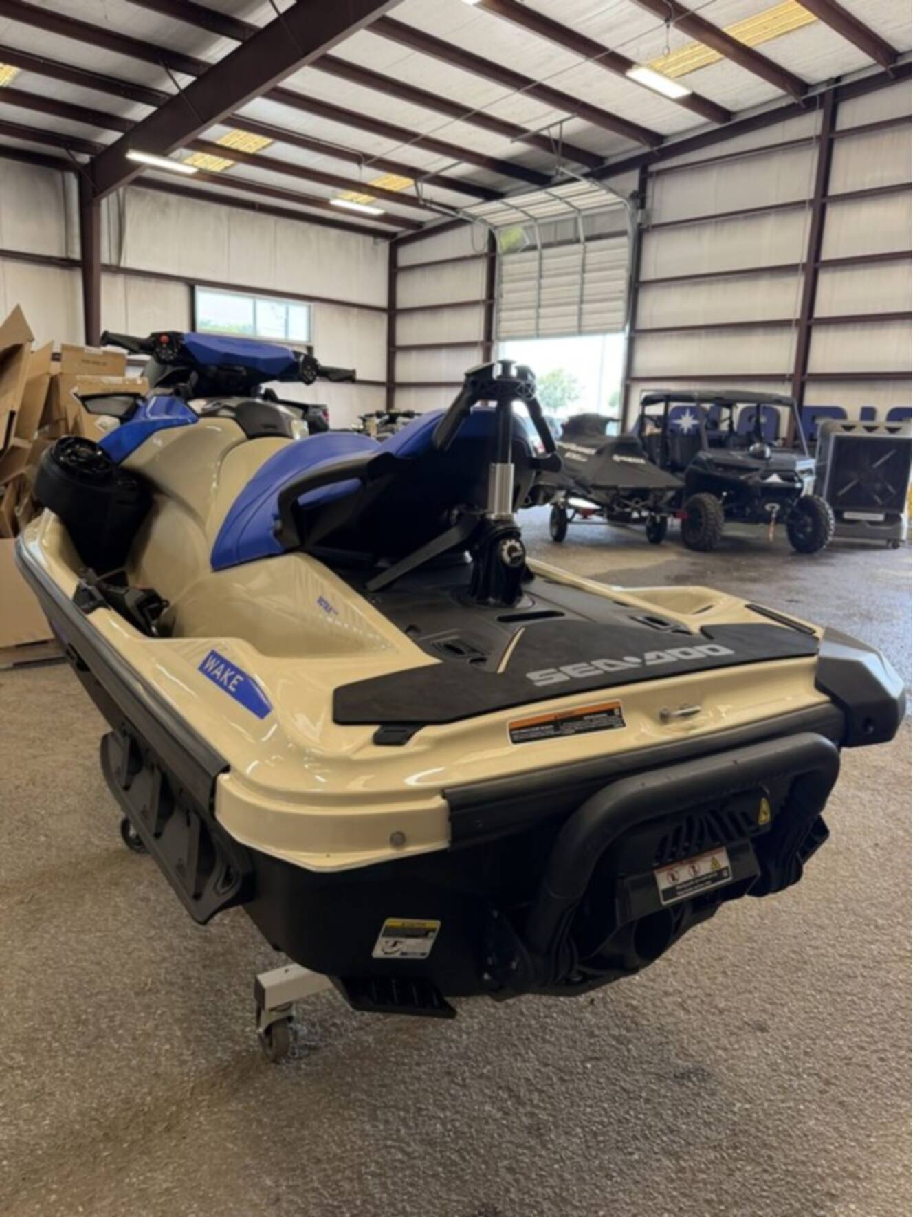 A photo of this 2026 Sea-Doo Wake 170 BRP Premium Audio, iDF, iBR