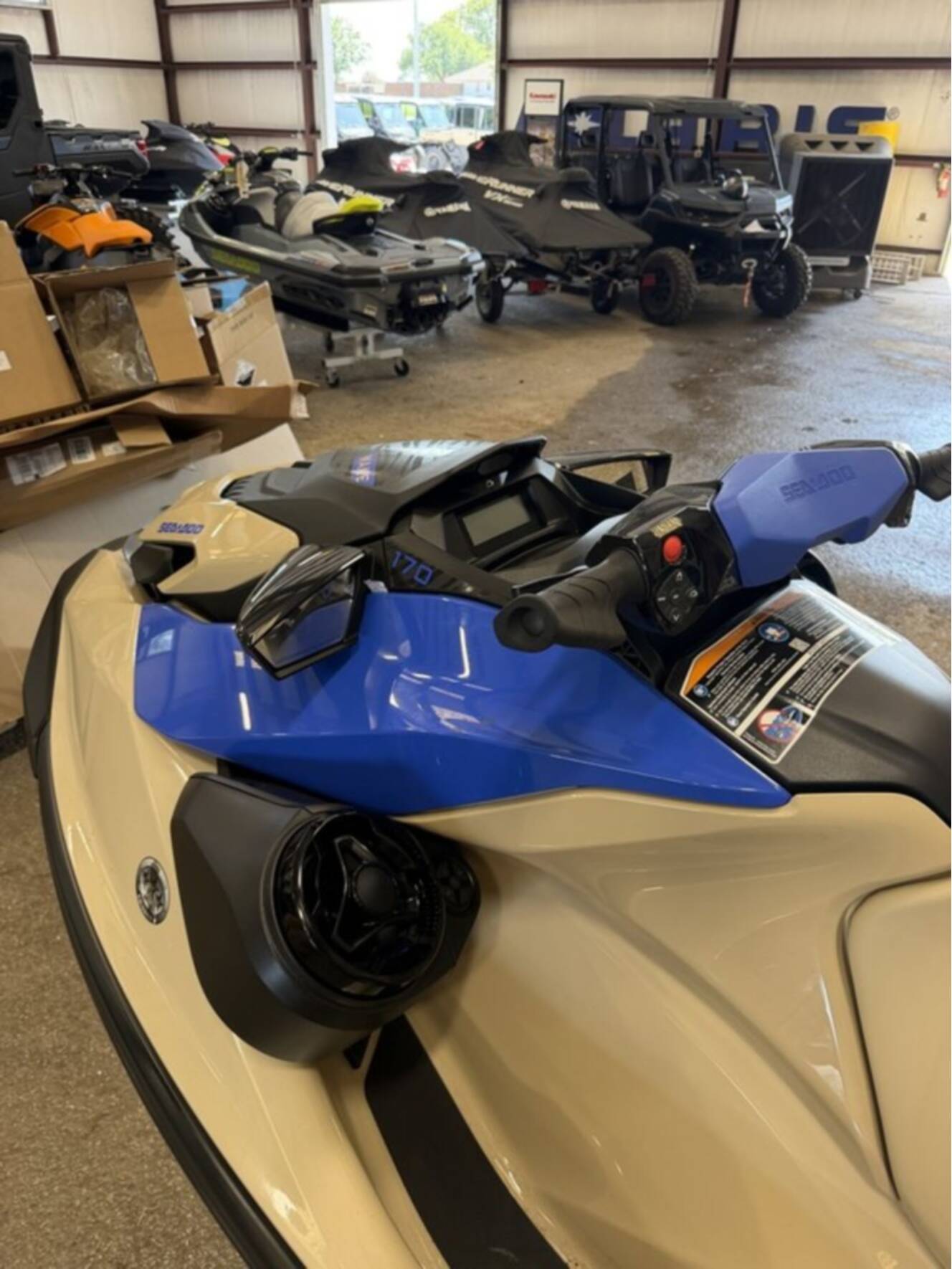 A photo of this 2026 Sea-Doo Wake 170 BRP Premium Audio, iDF, iBR