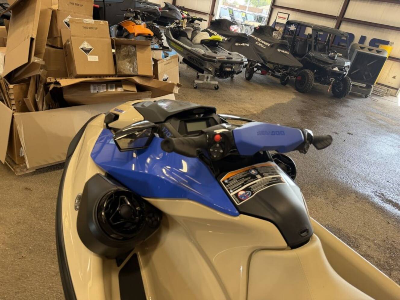 A photo of this 2026 Sea-Doo Wake 170 BRP Premium Audio, iDF, iBR
