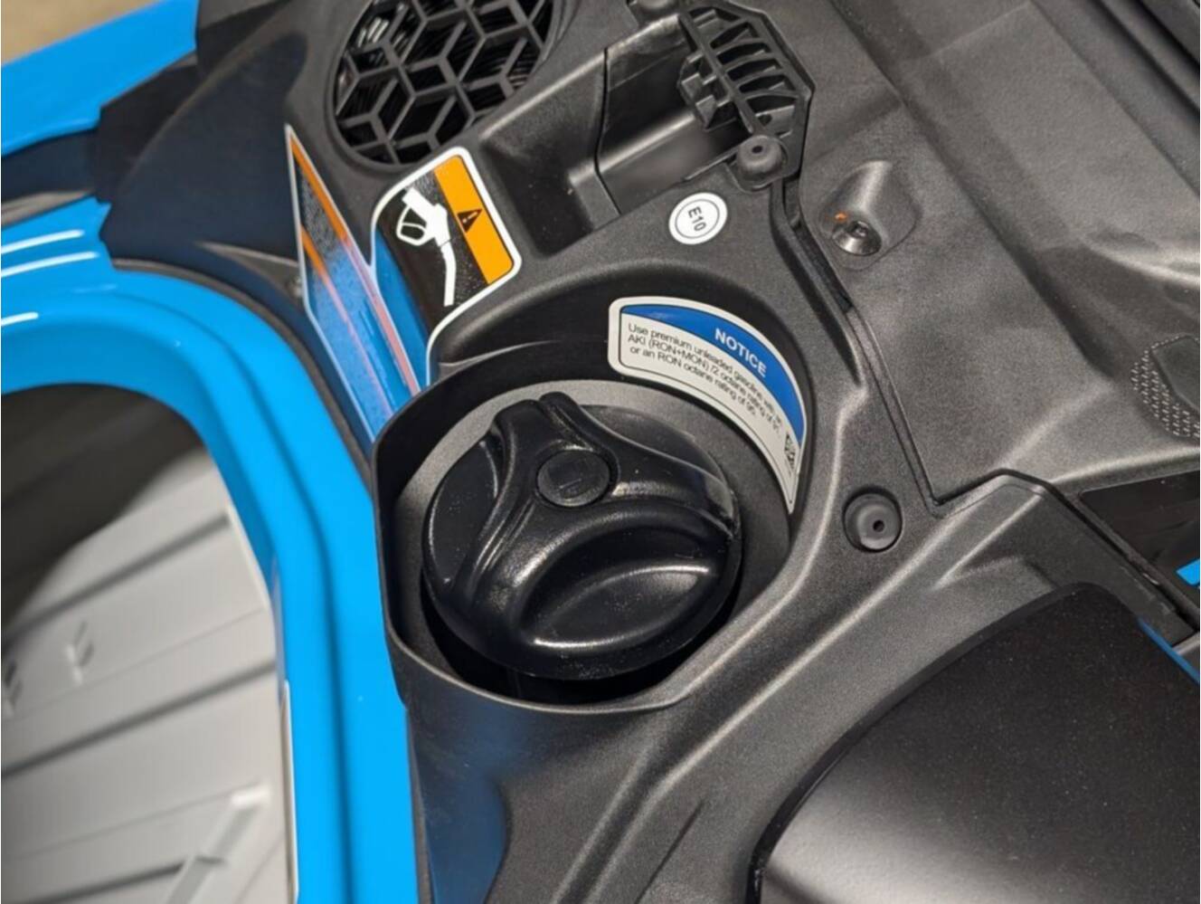 A photo of this 2026 Sea-Doo RXP-X 325 Tech, BRP Premium A, iBR Gulfstream Blue P