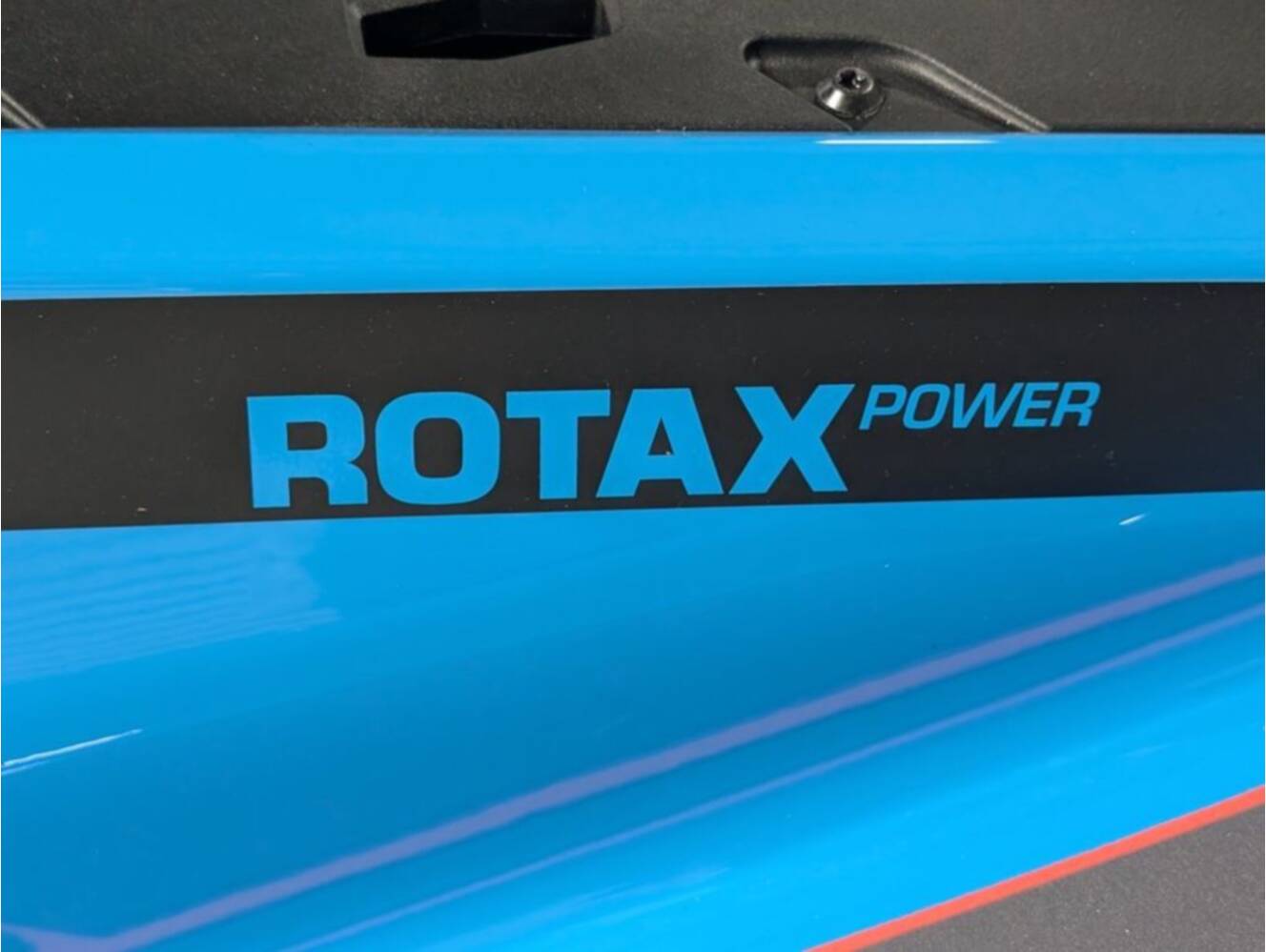 A photo of this 2026 Sea-Doo RXP-X 325 Tech, BRP Premium A, iBR Gulfstream Blue P
