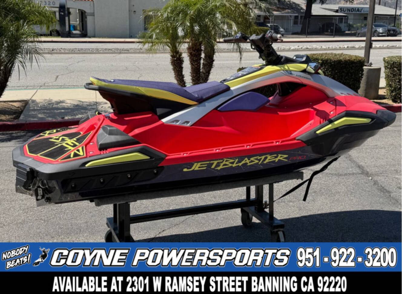 A photo of this 2026 Yamaha JetBlaster PRO 3-Up