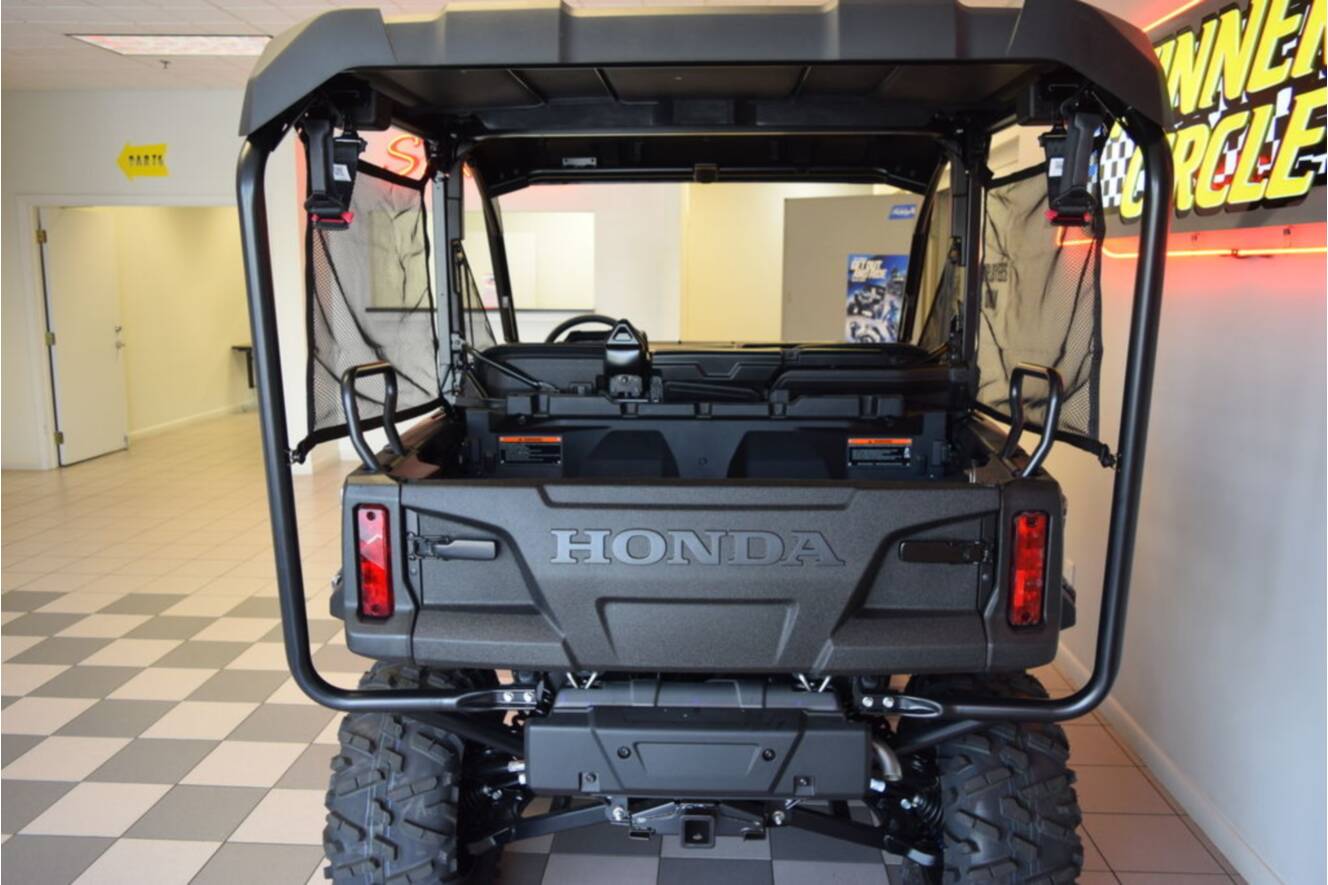 A photo of this 2026 Honda® Pioneer 1000-5 Deluxe TrueTimber Atera Camo
