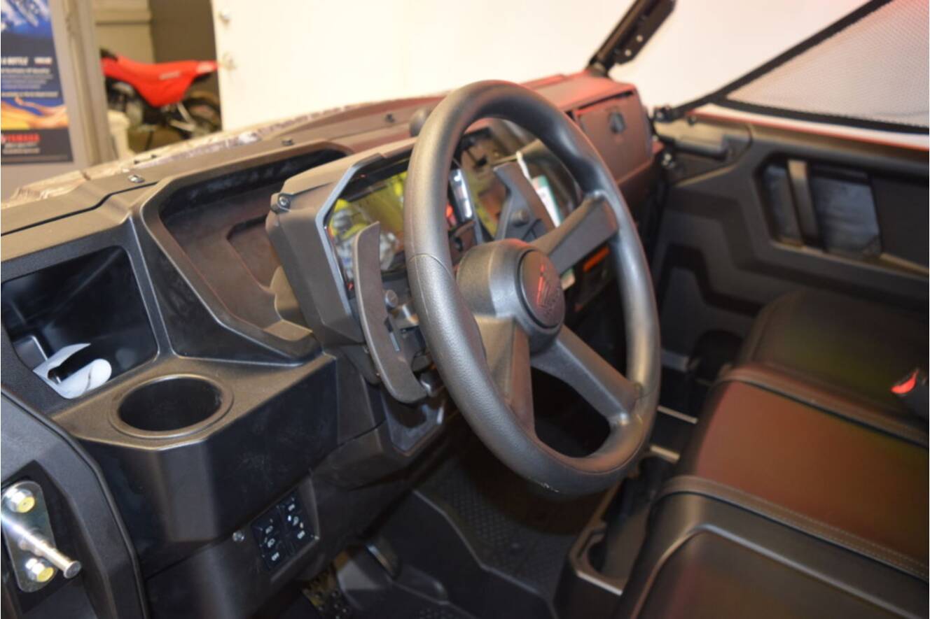 A photo of this 2026 Honda® Pioneer 1000-5 Deluxe TrueTimber Atera Camo
