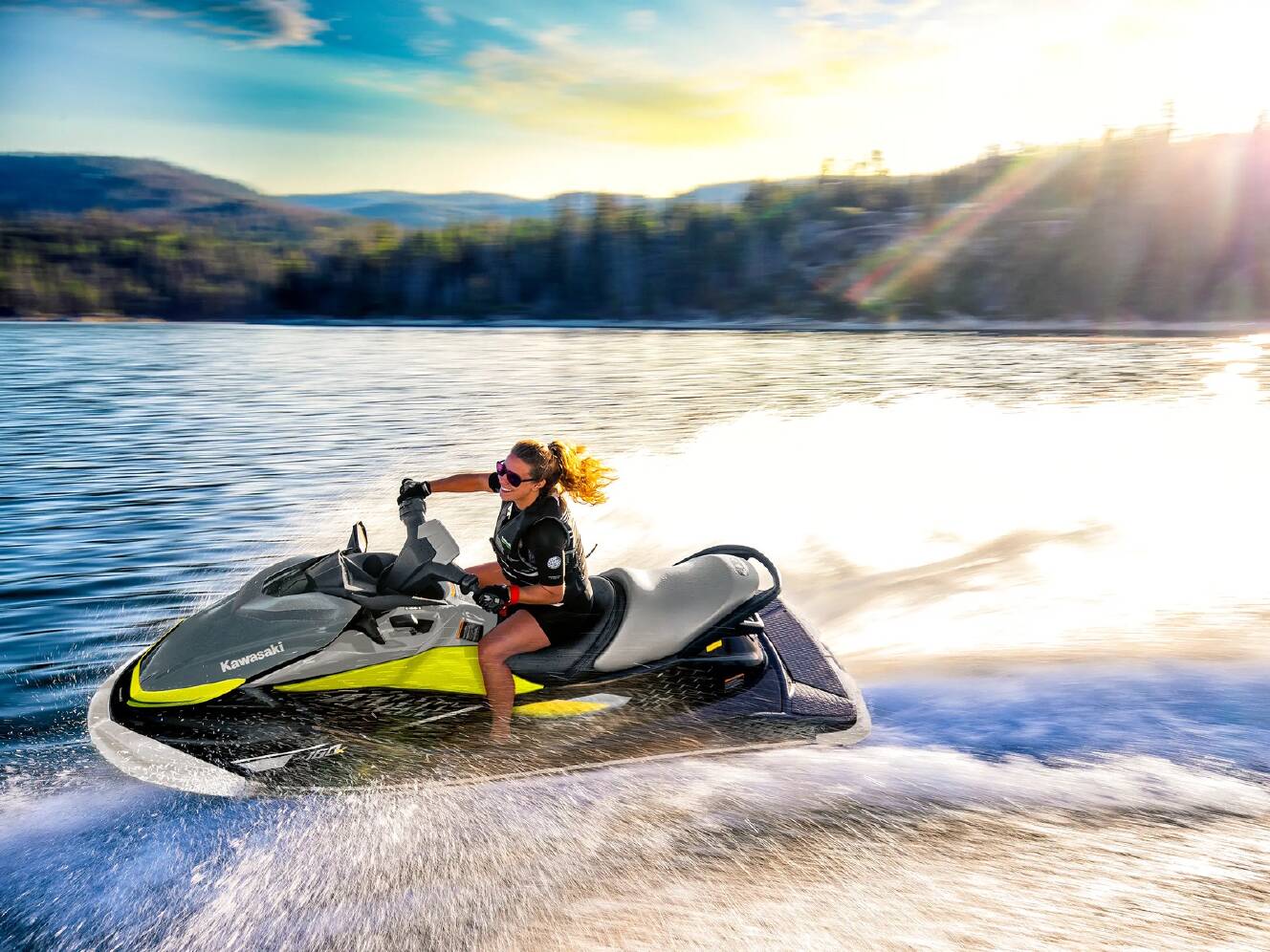 A photo of this 2026 Kawasaki Pwc Jet Ski ST 160X