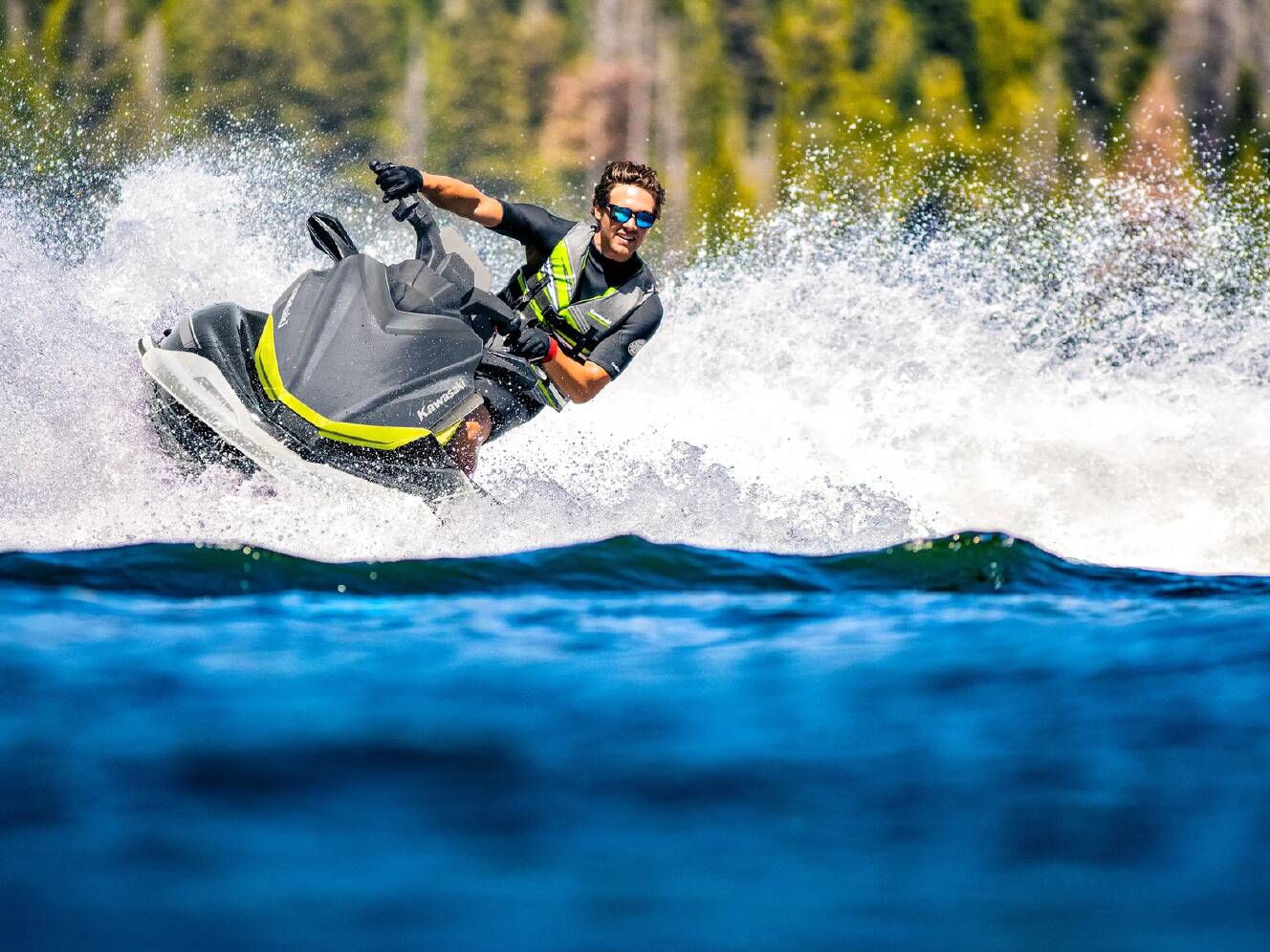 A photo of this 2026 Kawasaki Pwc Jet Ski ST 160X