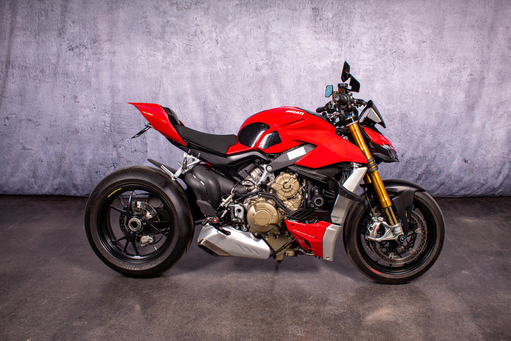2021 Ducati Streetfighter V4 S Ducati Red V4 S in Logan, UT