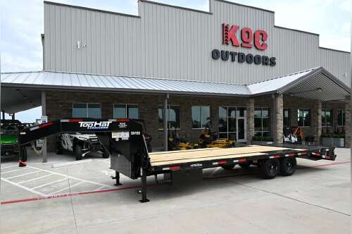 2026 Top Hat Trailers 20+5' X 102" GN 159 Gooseneck Flatbed 20X83 in caldwell TX