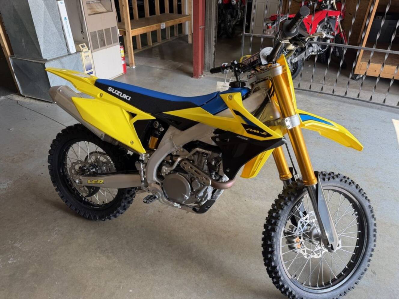 A photo of this 2026 Suzuki RM-Z450