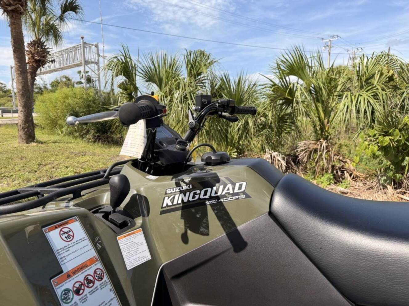 A photo of this 2026 Suzuki KingQuad 400FSi