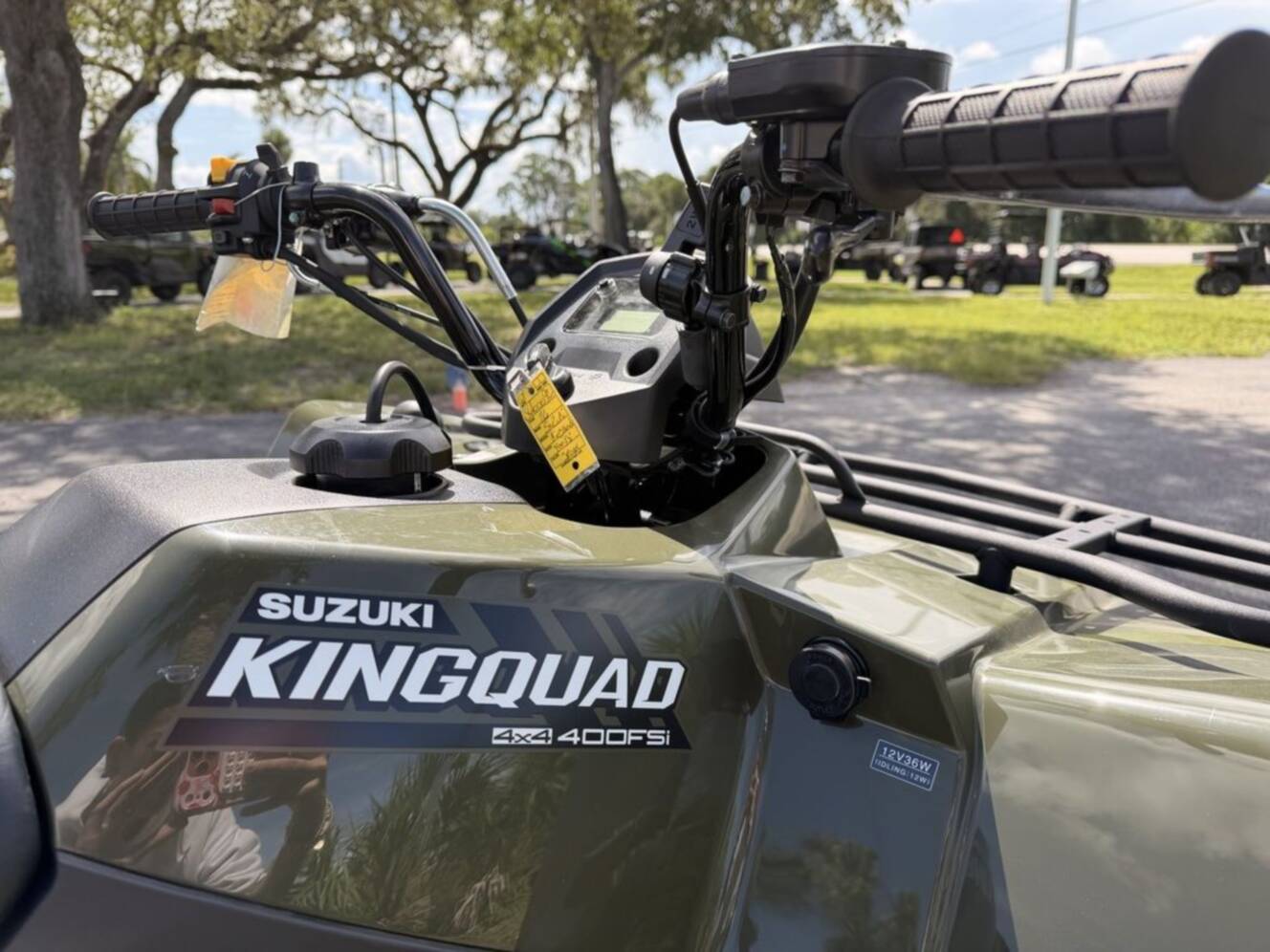 A photo of this 2026 Suzuki KingQuad 400FSi