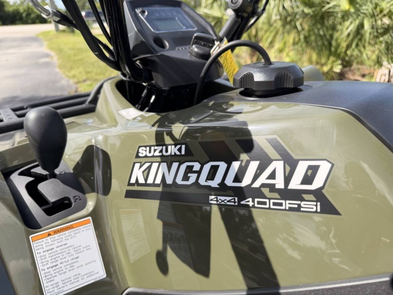 A photo of this 2026 Suzuki KingQuad 400FSi