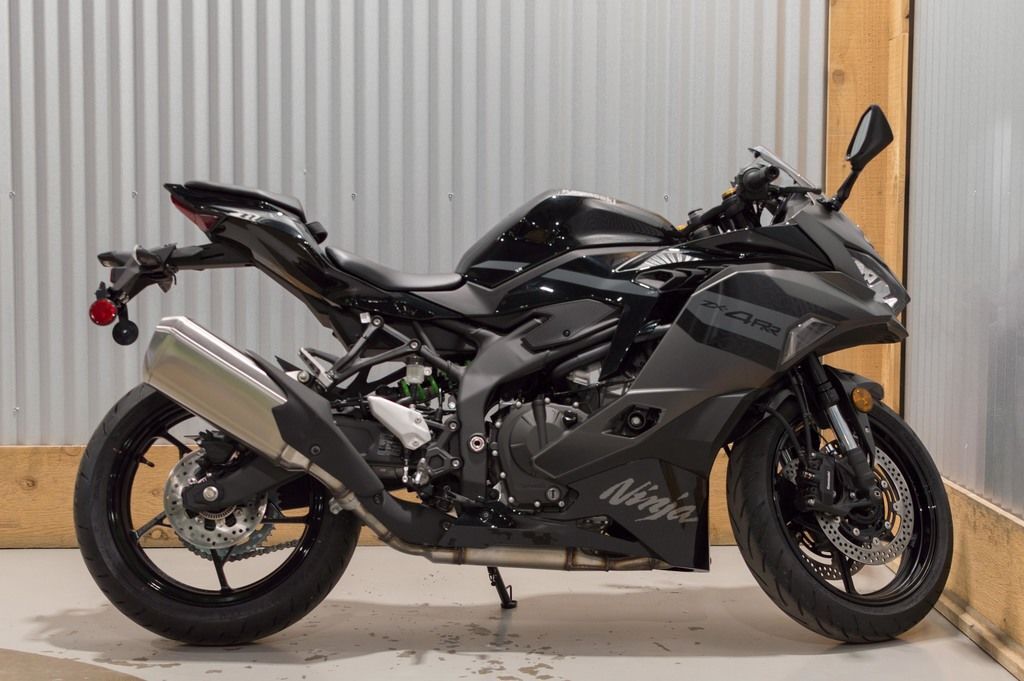 Gray Kawasaki Ninja ZX-4RR Motorcycles For Sale - Cycle Trader