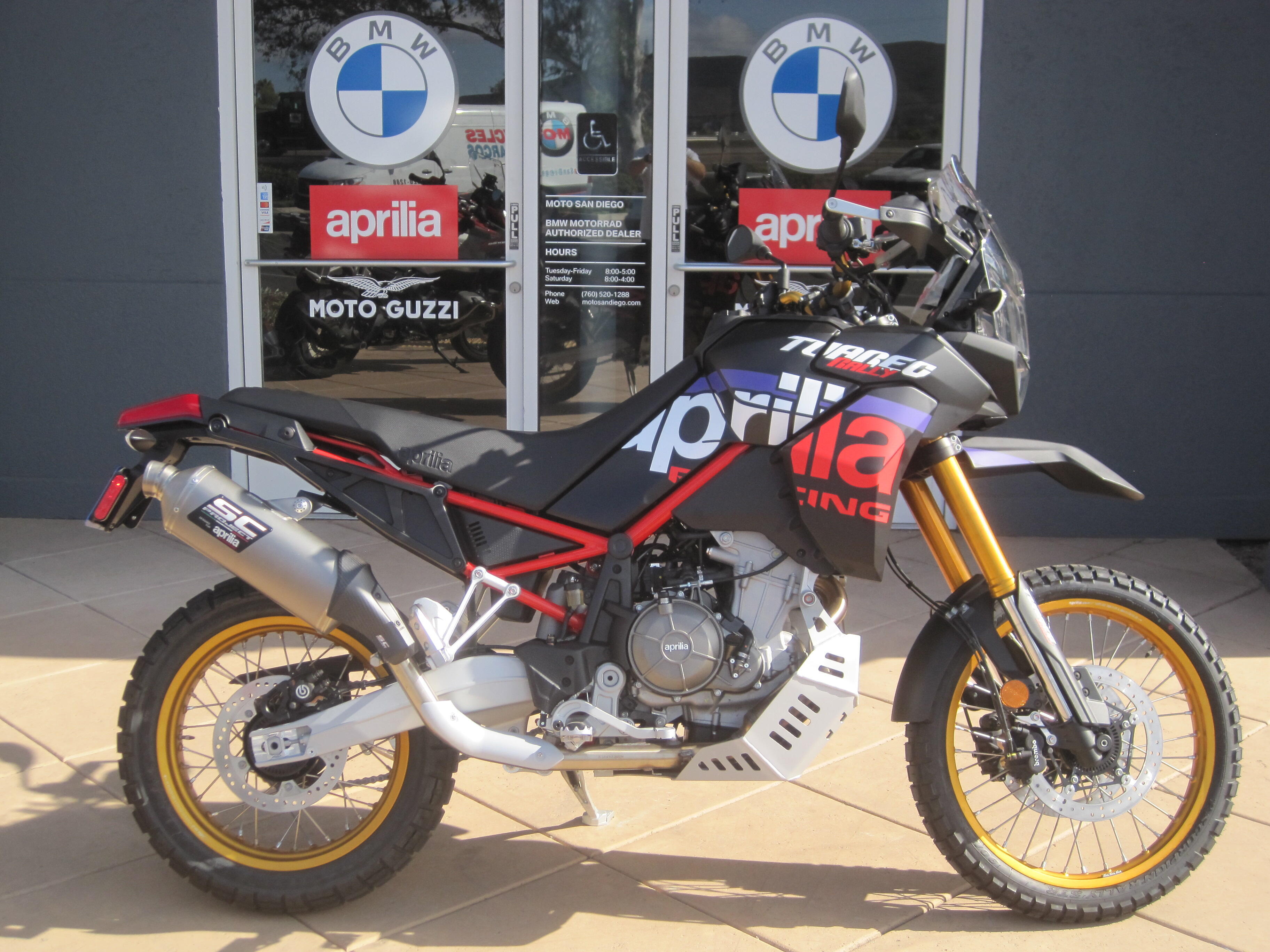 2027 Aprilia TUAREG 660 Rally Standard motorcycle