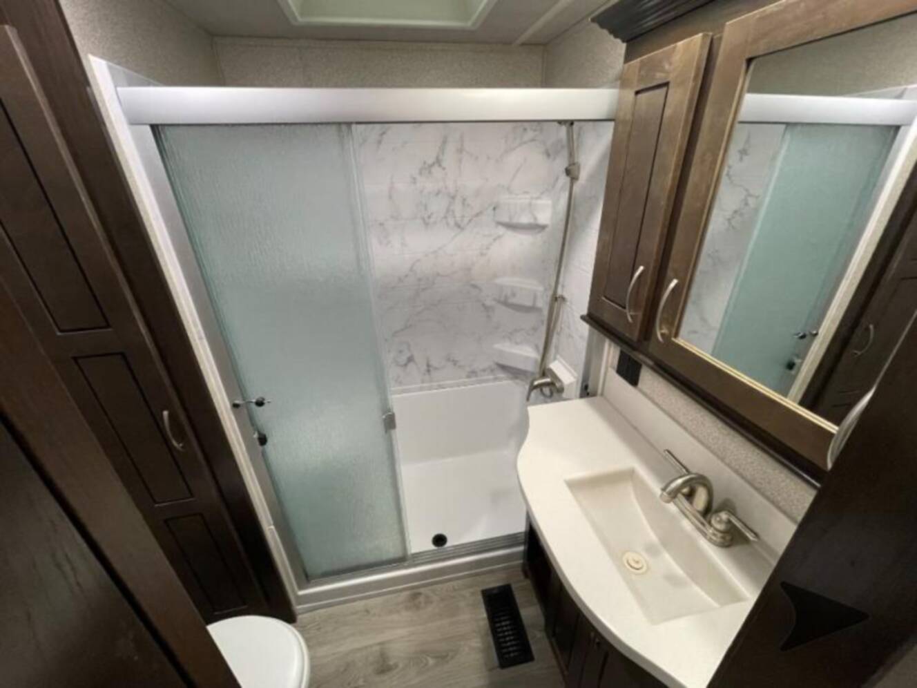 A photo of this 2019 Forest River Rv Cedar Creek Silverback 33IK