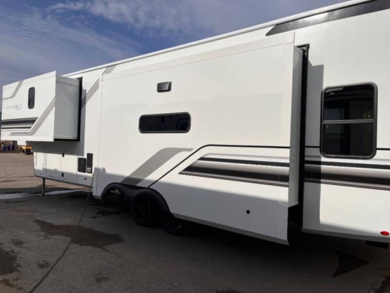 A photo of this 2026 Grand Design Influence 3503GK