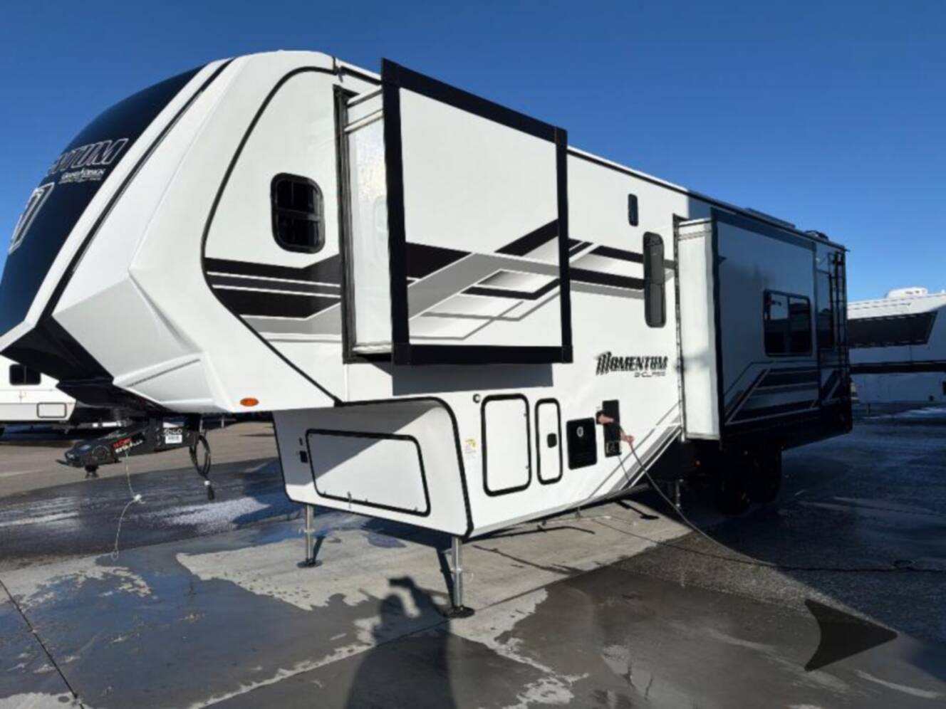 A photo of this 2026 Grand Design Momentum G-Class 325G