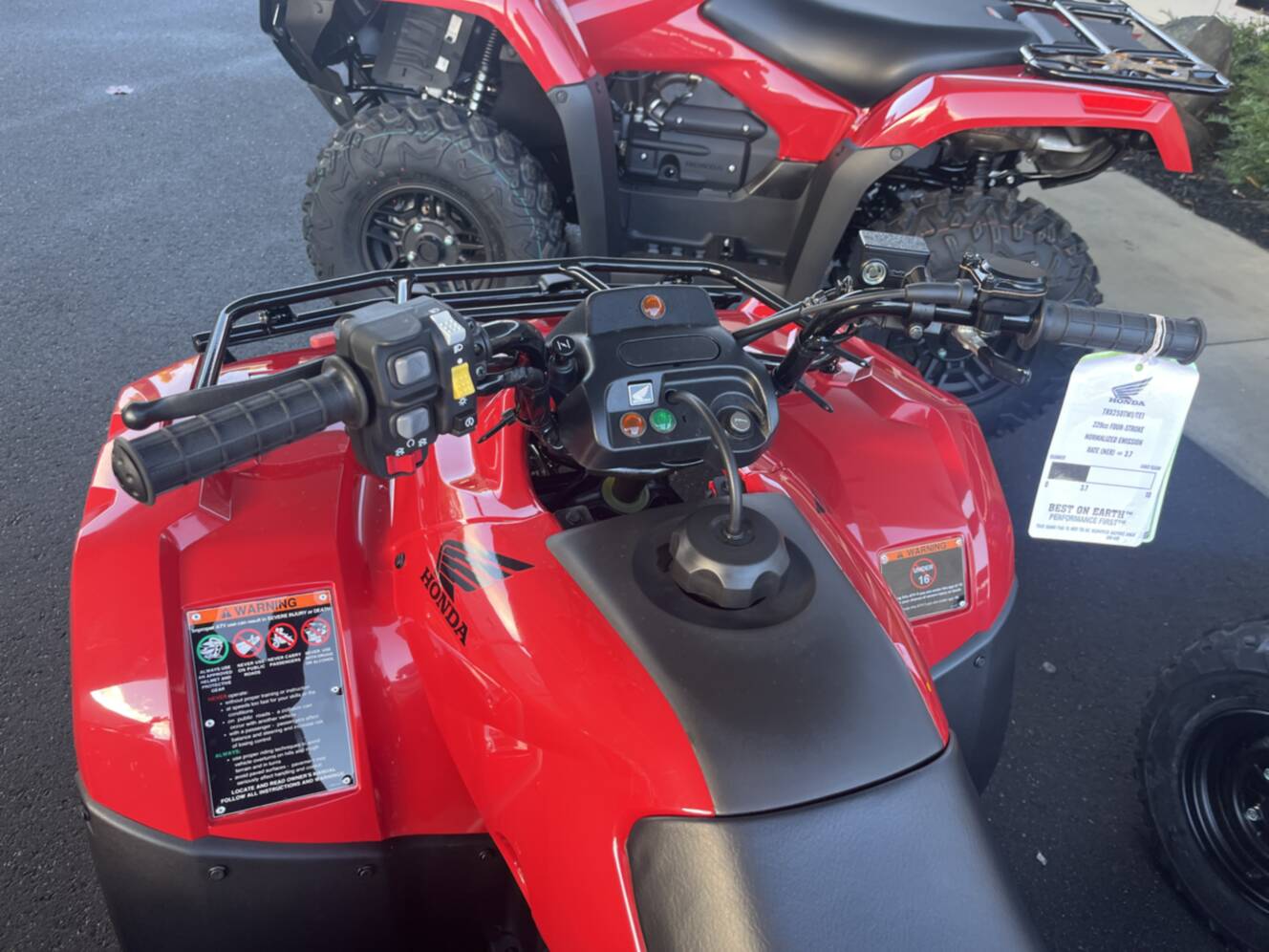 A photo of this 2026 Honda FourTrax Recon ES