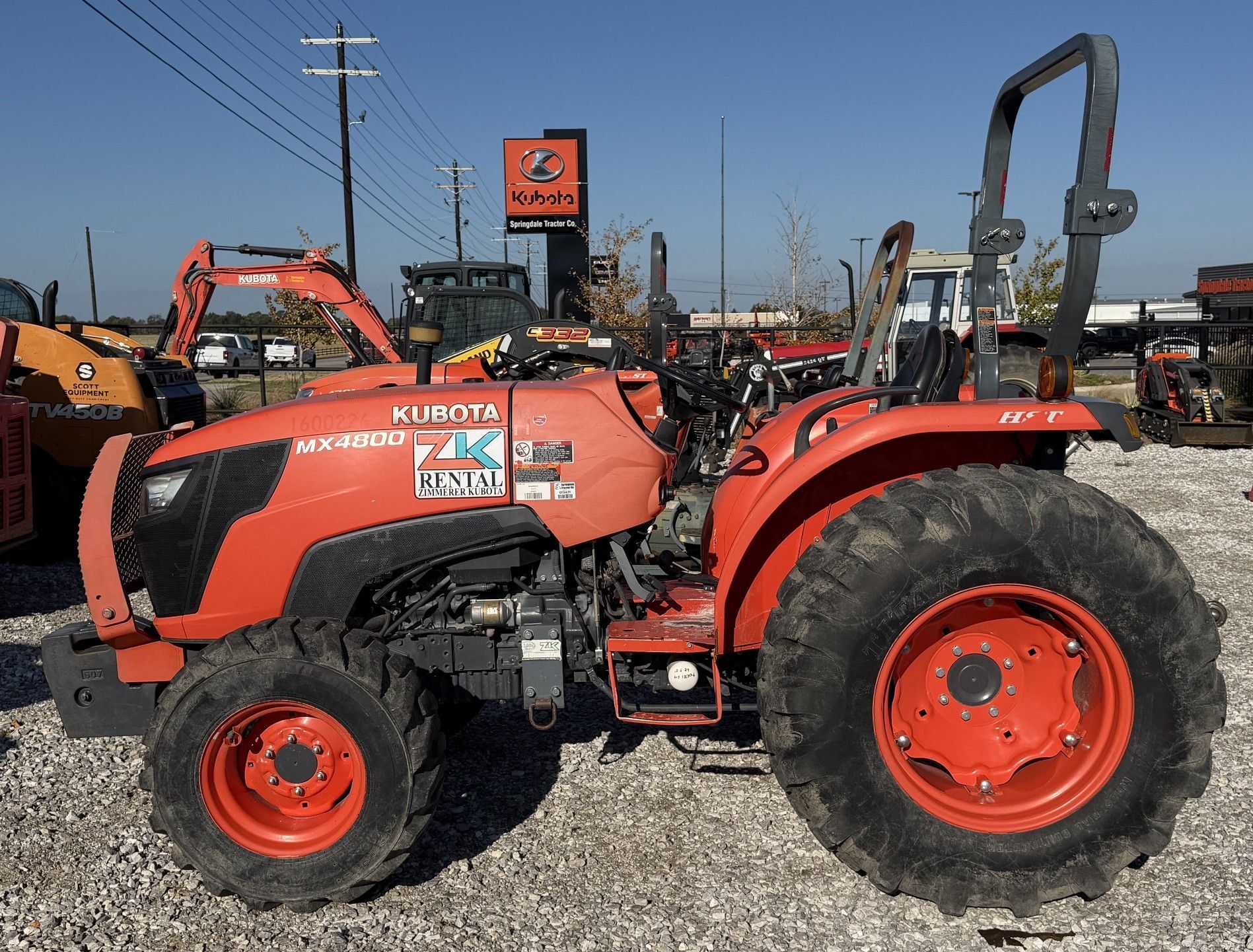 2016 KUBOTA MX4800HST in Springdale, AR