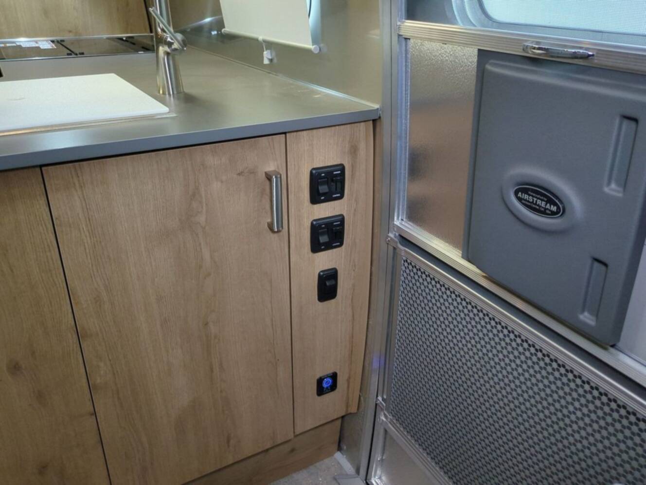 A photo of this 2027 Airstream Trade Wind 25FB