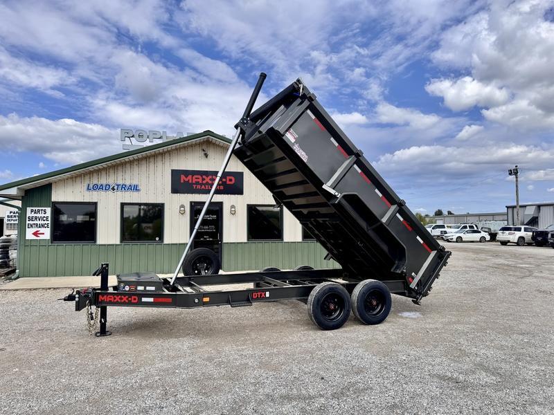 2026 MAXX-D DTX8314 14' x 83" 17.5k Telescopic Dump W/ 3' Sides in Poplar Bluff, MO