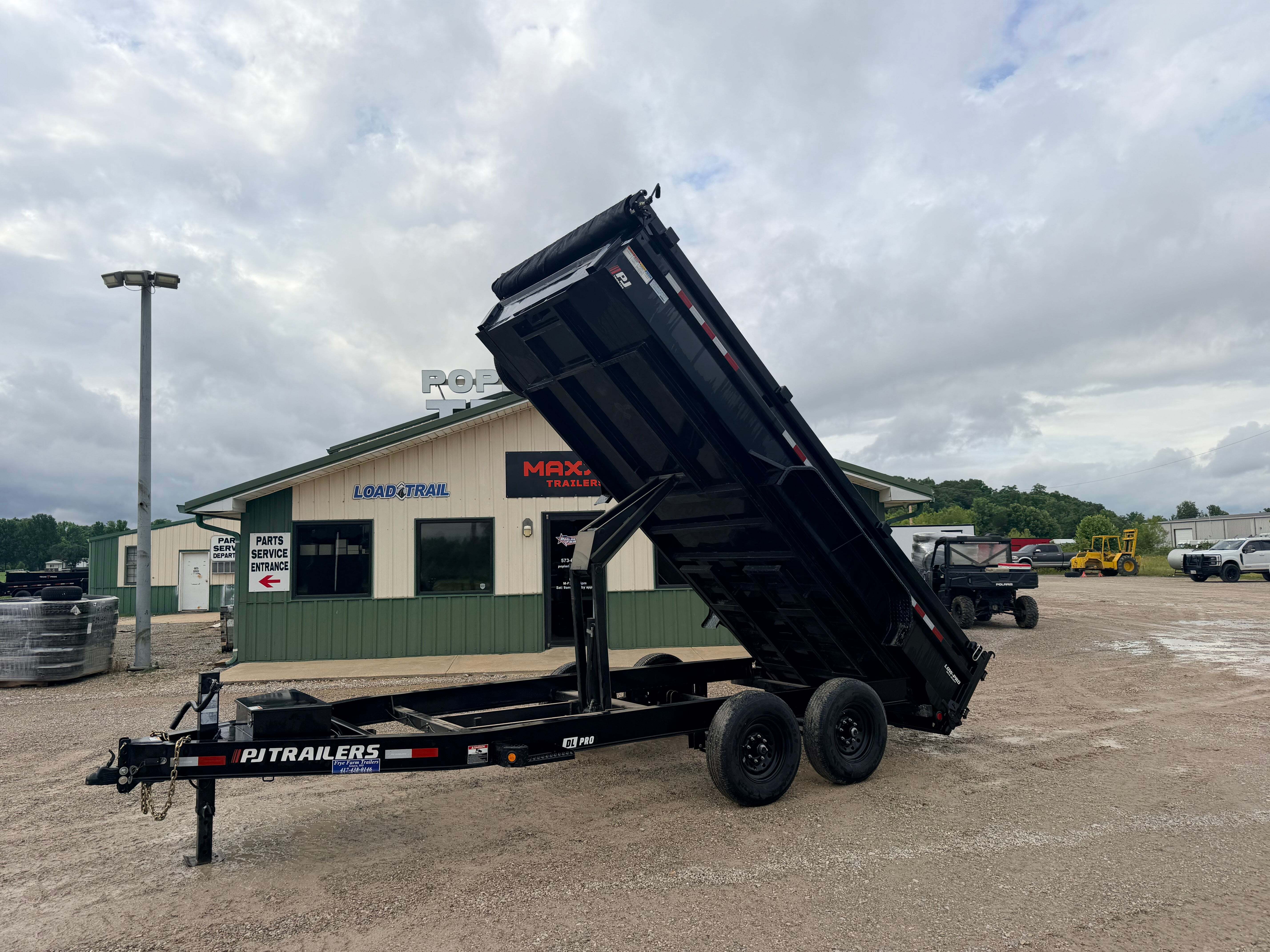 2024 Other PJ 82" x 16' 14k Low Pro Dump Trailer in Poplar Bluff, MO