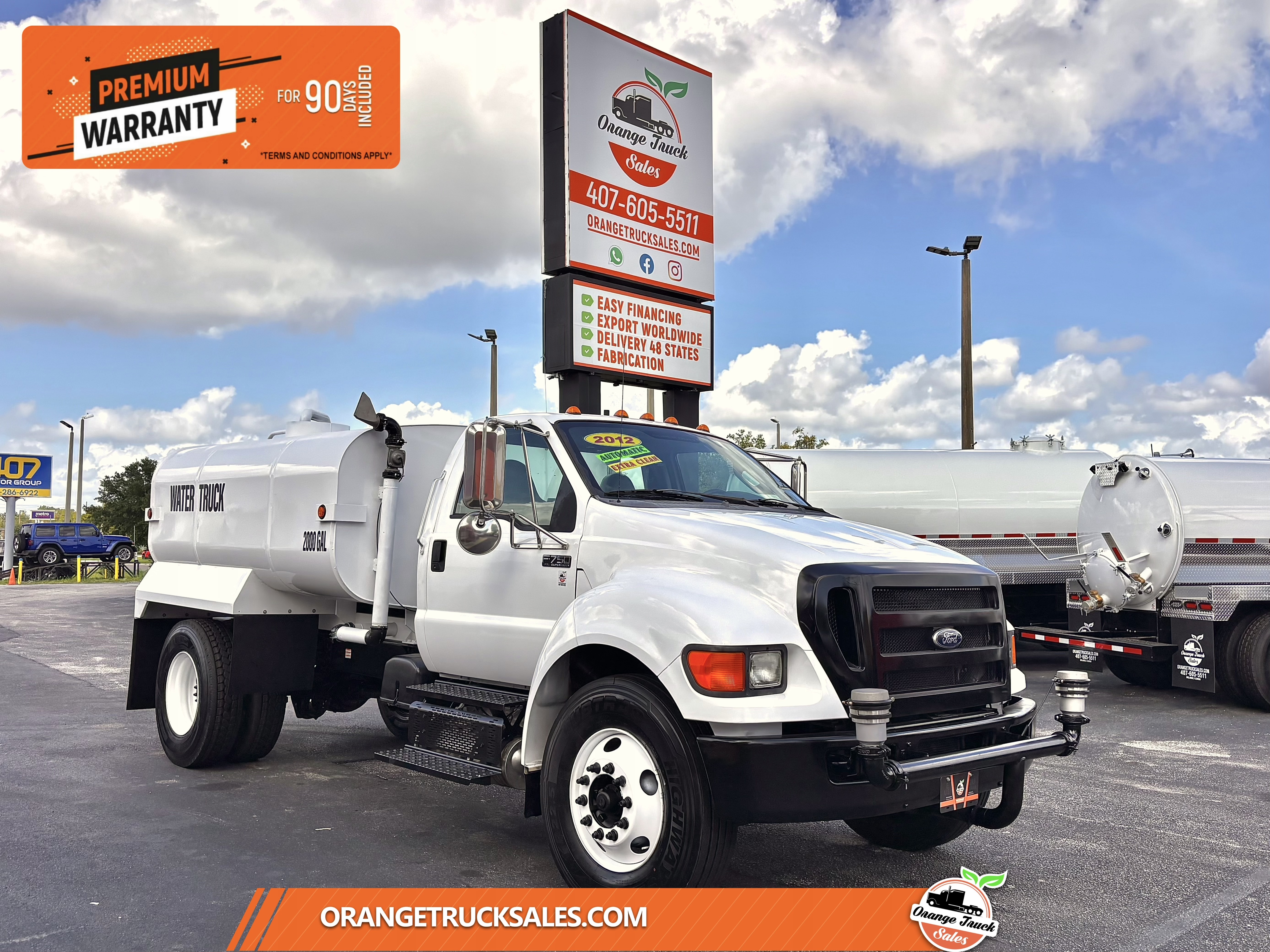 2012 FORD F750 in Orlando, FL