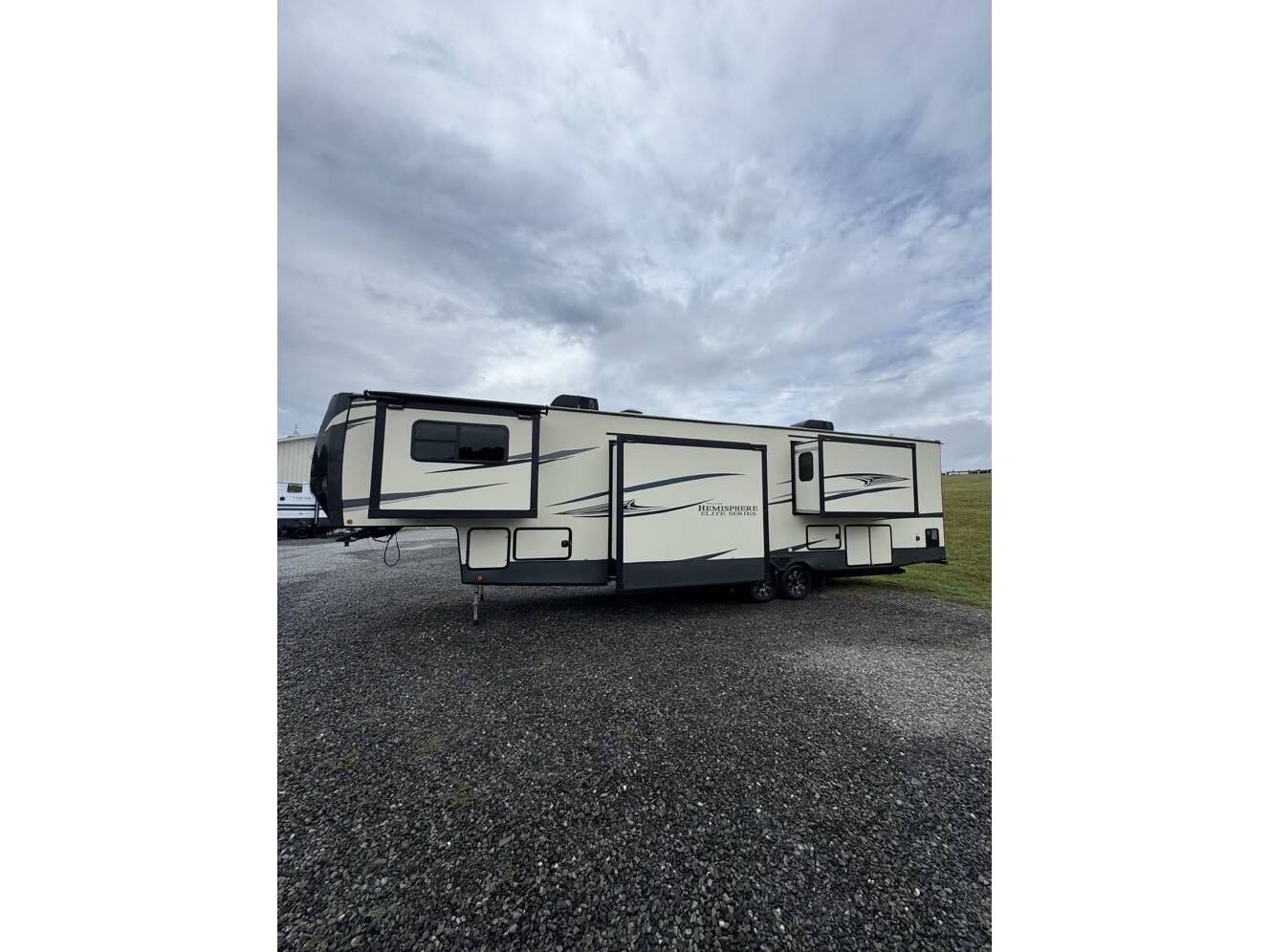 A photo of this 2021 Forest River SALEM HEMISPHERE 36FL