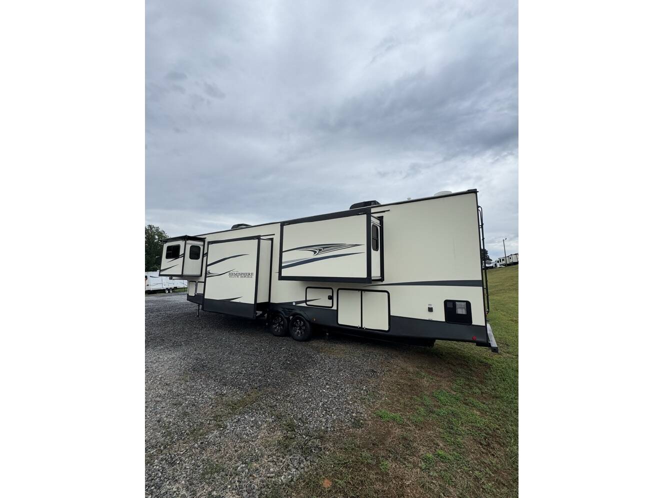 A photo of this 2021 Forest River SALEM HEMISPHERE 36FL