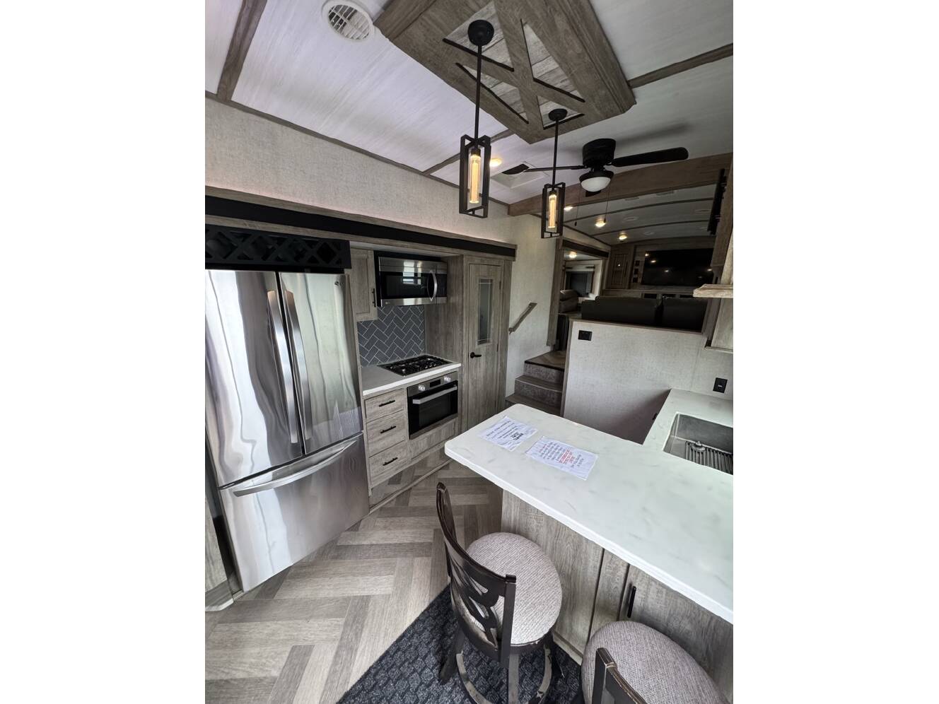 A photo of this 2021 Forest River SALEM HEMISPHERE 36FL