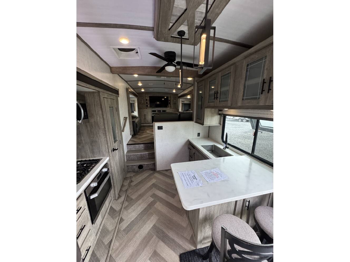 A photo of this 2021 Forest River SALEM HEMISPHERE 36FL