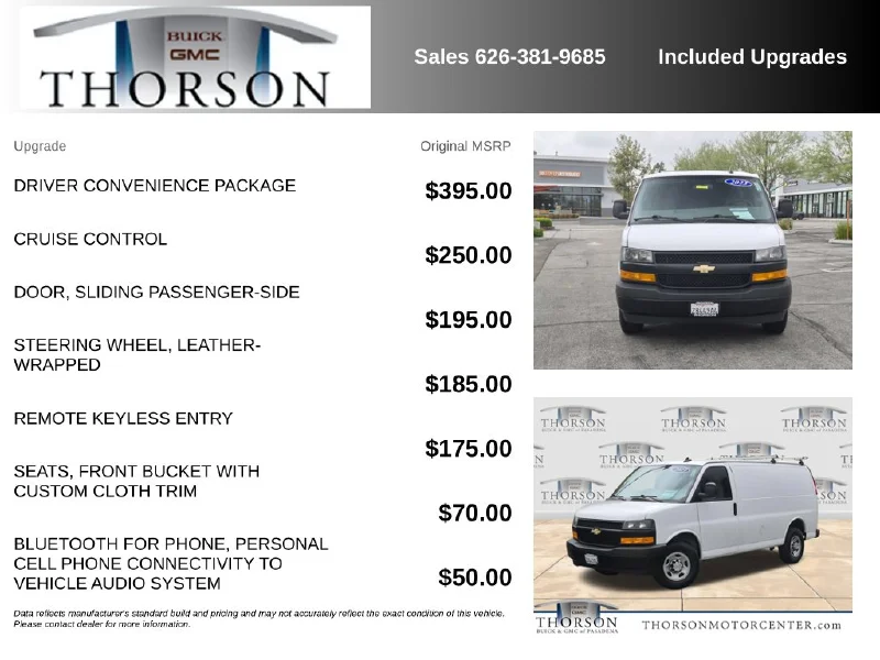 2023 CHEVROLET Express 2500