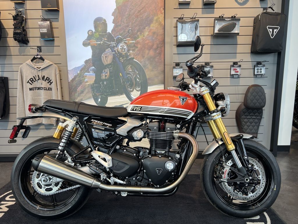 2026 Triumph Speed Twin 1200 RS Baja Orange/Sapphire black RS in Hagerstown, MD