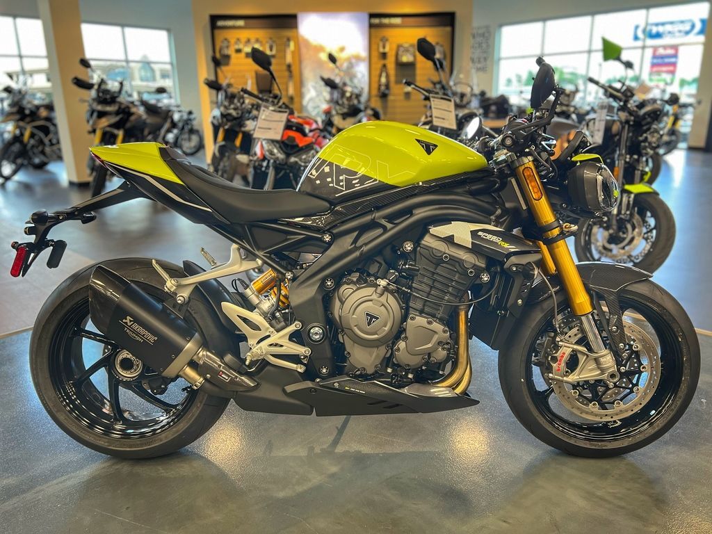2026 Triumph Speed Triple 1200 RX Triumph Performance Yellow TRIPLE in Hagerstown, MD