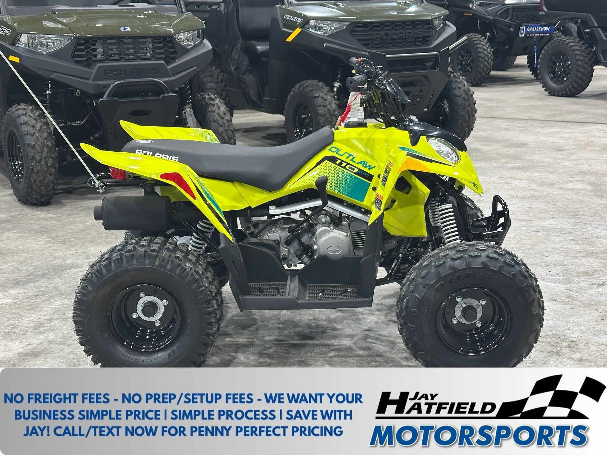 2026 Polaris Outlaw 110 EFI Youth ATV