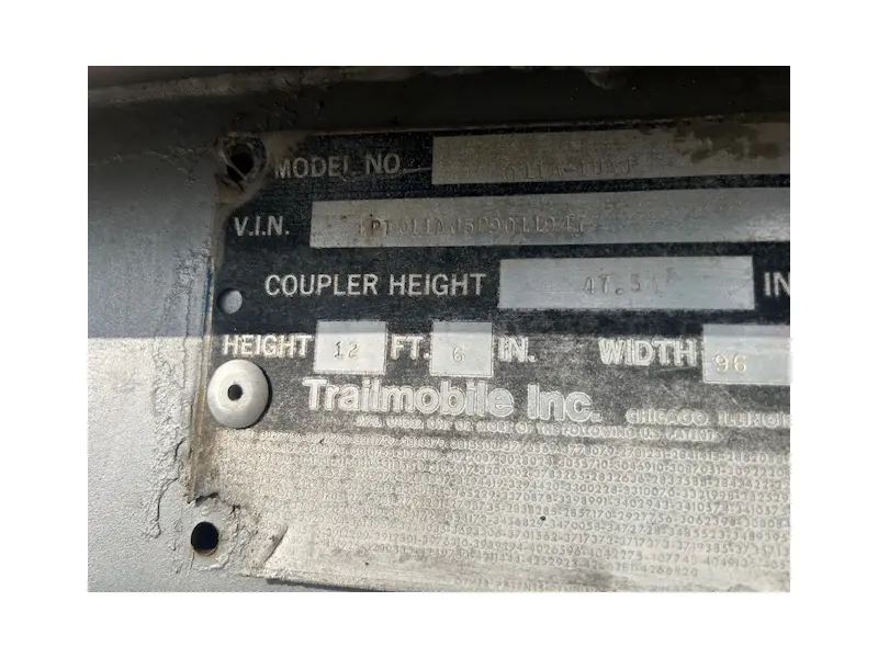 1993 TRAILMOBILE