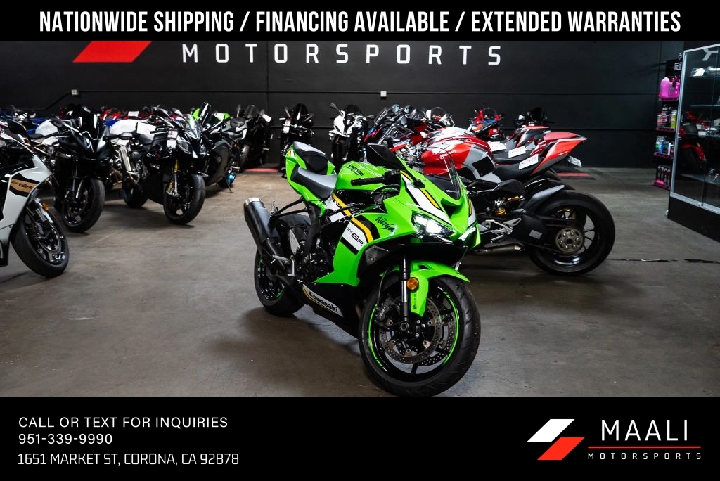 2025 Kawasaki ZX636JSFAL Ninja ZX-6R KRT (ABS) ABS in Corona, CA